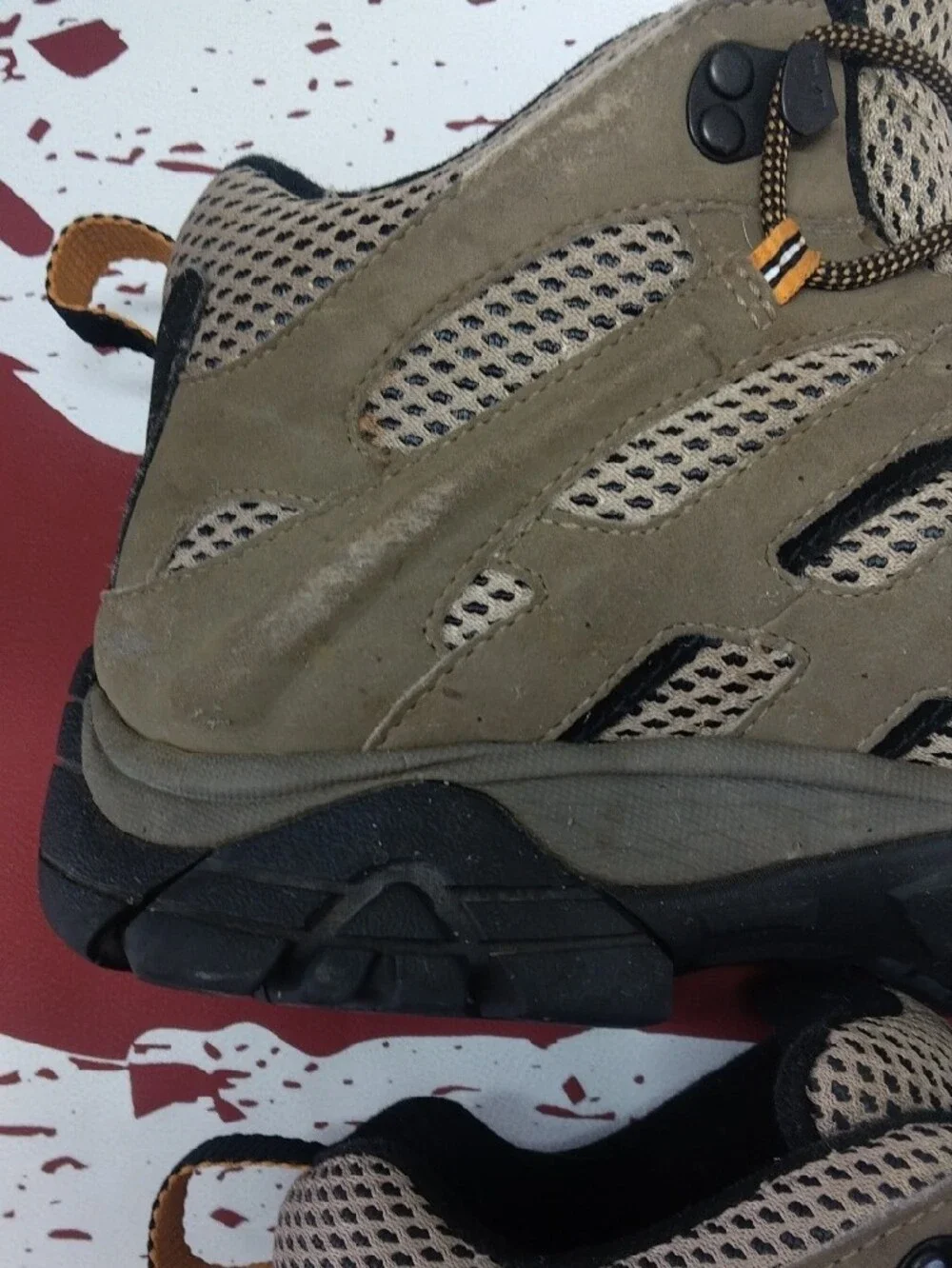 Merrell Olive and Black Trail Boots